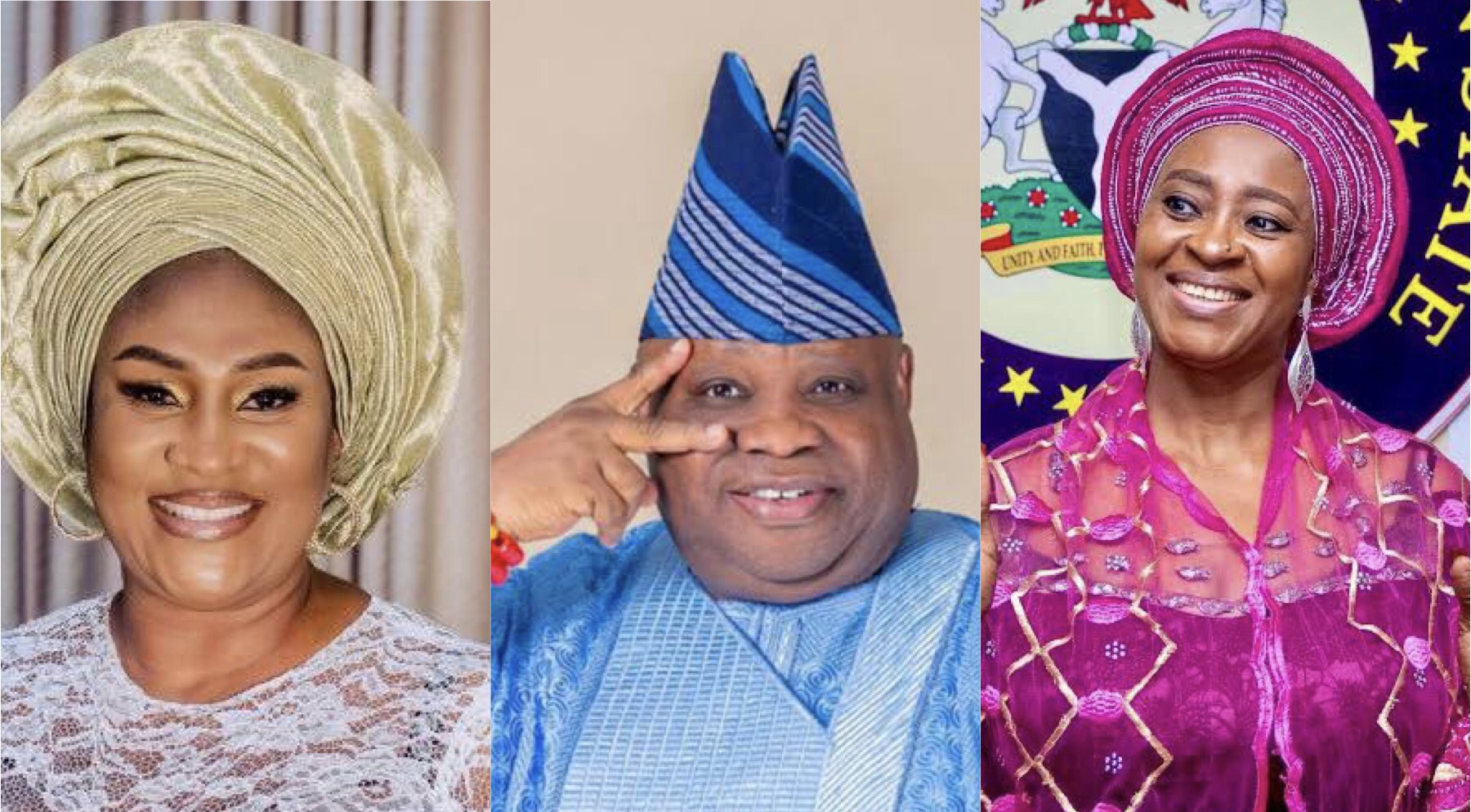 Governor Adeleke Confirms First Wife, Titilola As Official First Lady ...