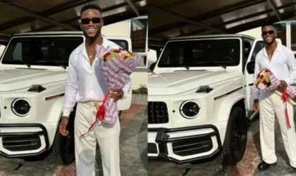 Chike Marks a Victorious Year with a G-Wagon Celebration